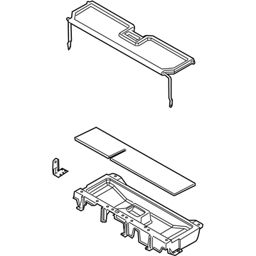 Ford AL1Z-4020162-AA Lid - Storage Compartment