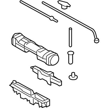 Lincoln 7L1Z-17080-B Jack Assembly