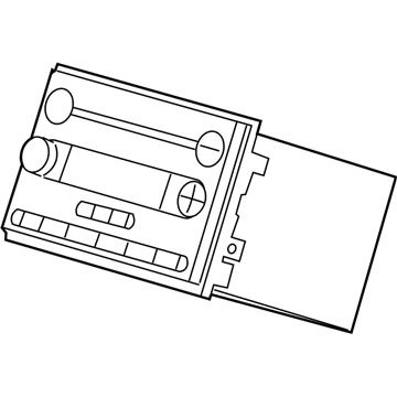 Ford 6L3Z-18806-CA AM/FM Radio