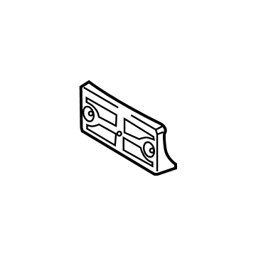 Ford JR3Z-17A385-AA License Bracket