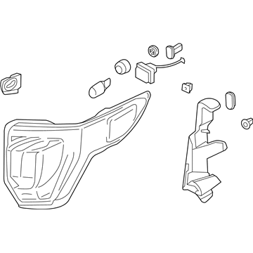 Ford FB5Z-13405-E Lamp Assembly - Rear