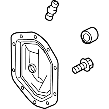 Ford 7E5Z-4033-A Differential Cover