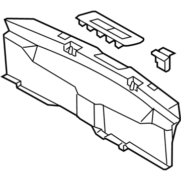 Lincoln DG1Z-5411318-AA Sill Trim