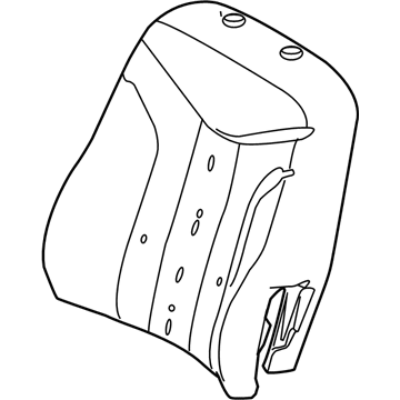 Mercury BN7Z-5464810-B Seat Back Pad