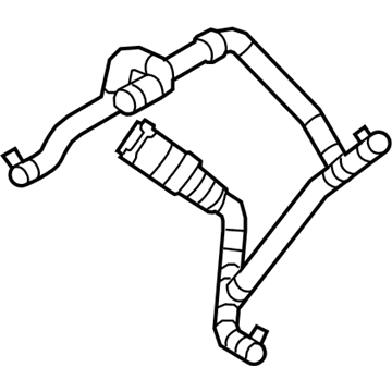 Ford CM5Z-8286-A Lower Hose