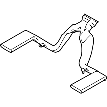 Lincoln 8A5Z-18C420-A Floor Duct