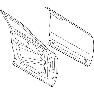 Lincoln LJ7Z-7820124-A Door Shell