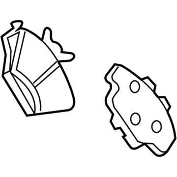 Ford 8L1Z-2V001-A Brake Pads