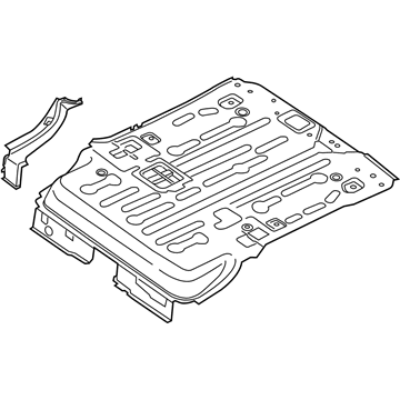 Ford FV6Z-1711215-AF Rear Floor Pan