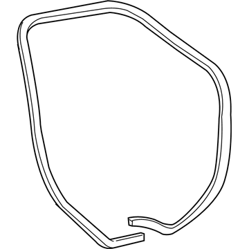 2004 Ford Explorer Sport Trac Door Seal - 3L2Z-35253A10-AC