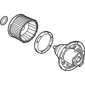 Mercury 6L2Z-19805-B Blower Assembly