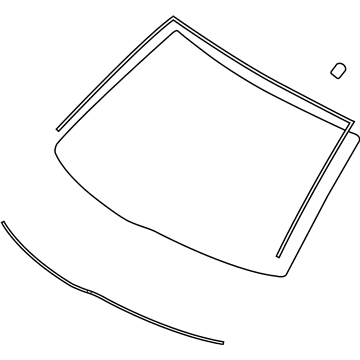 Mercury Windshield - 8G1Z-5403100-AA