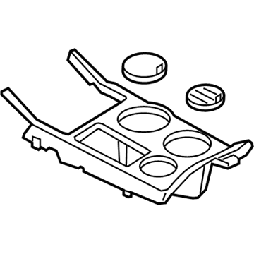 Ford DB5Z-78045A76-HA Panel Assembly - Console