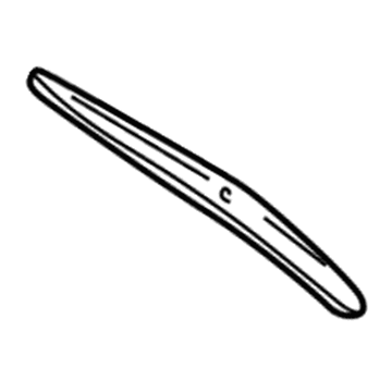 Ford Explorer Wiper Blade - MU2Z-17V528-FA