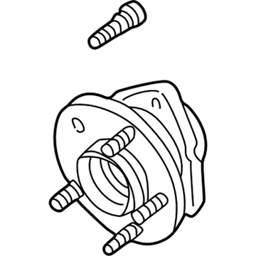 Mercury G2MZ-1104-AE Hub & Bearing