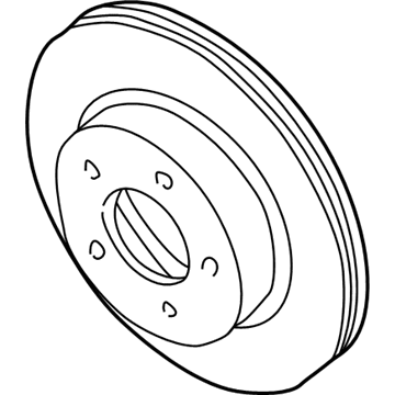 Mercury 2U2Z-1V125-BB Rotor