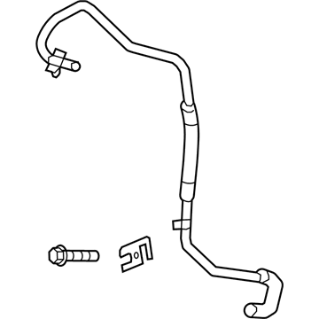 Ford BL3Z-3A713-K Lower Return Hose