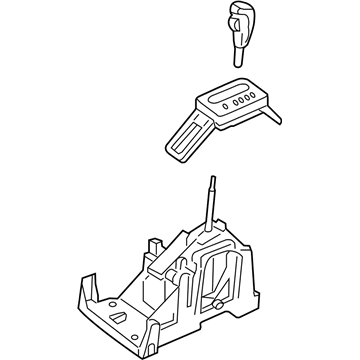 Ford Taurus X Automatic Transmission Shift Levers - 9G1Z-7210-AA