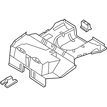 Ford 8S4Z-5411215-A Rear Floor Pan