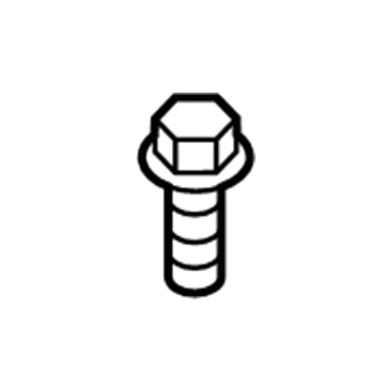 Ford -W500215-S437 Coil Screw