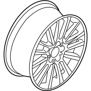 Lincoln BA1Z-1007-B Wheel, Alloy