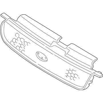 Ford 5L8Z-8200-AAB Grille Assembly - Radiator