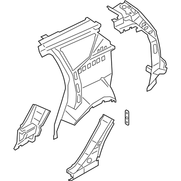 Ford GJ5Z-7810128-A Inner Panel Assembly