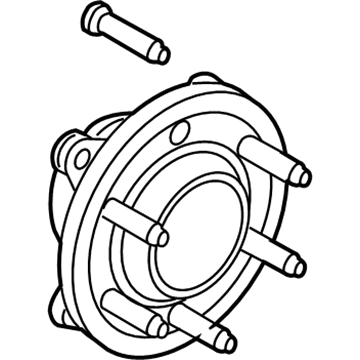 2007 Lincoln Navigator Wheel Bearing - 7L1Z-1104-H