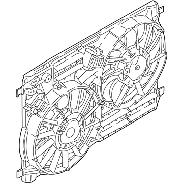 Ford EJ7Z-8C607-H Fan & Motor