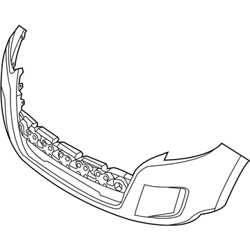 Ford BT4Z-17D957-BPTM Bumper Cover