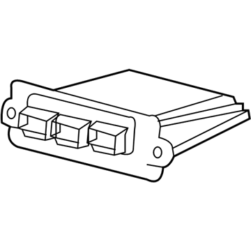 Mercury Engine Control Module - 8L8Z-12A650-AZA