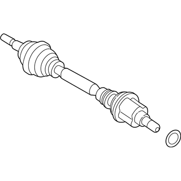 Lincoln HG9Z-3B437-E Axle Assembly