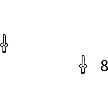 Ford -W716194-S437 Side Panel Stud