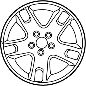 Ford 2L5Z-1007-AA Wheel Assembly