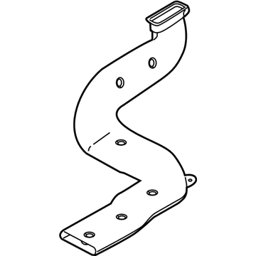 Ford BE8Z-18C297-C Duct Assembly