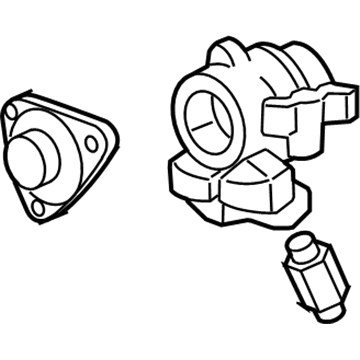 2006 Ford Ranger Power Steering Pump - 5L2Z-3A674-BARM