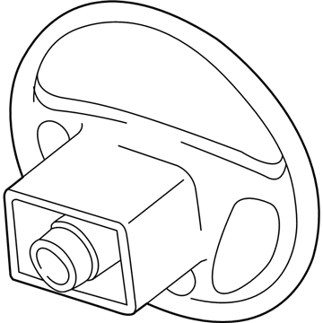 2006 Mercury Monterey Steering Wheel - 4F2Z-3600-DBA