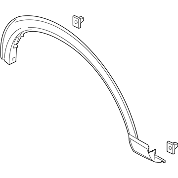 Ford LB5Z-16038-AA Wheel Flare