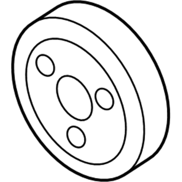 Ford 1S7Z-8509-A Pulley