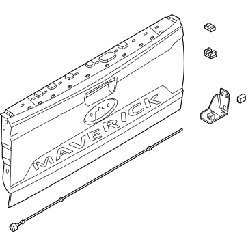 Ford NZ6Z-6040700-A Tail Gate