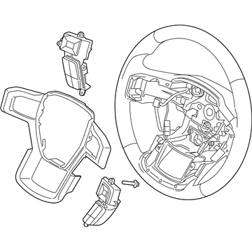 Ford FL3Z-3600-CA Steering Wheel