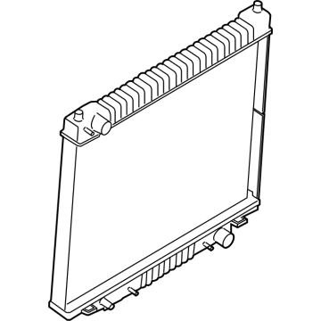 2007 Ford E-350 Super Duty Radiator - 9C2Z-8005-F