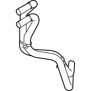 Ford Bronco Sport Automatic Transmission Oil Cooler Line - JX6Z-7R081-M