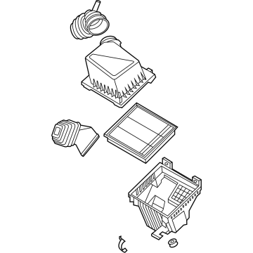 Ford Maverick Air Filter Box - NZ6Z-9600-H