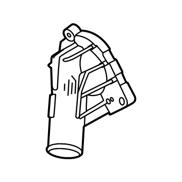 Ford ML3Z-8592-A Thermostat Outlet