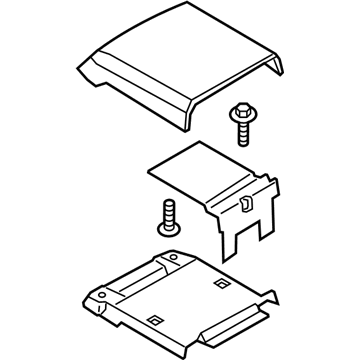 Ford GL3Z-1606024-AB Armrest Assembly - Console