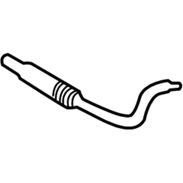 1991 Ford Ranger Power Steering Hose - FOTZ-3A713-A