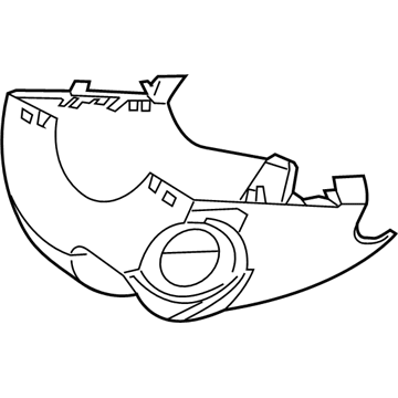 Ford F1EZ-3530-CC Lower Shroud