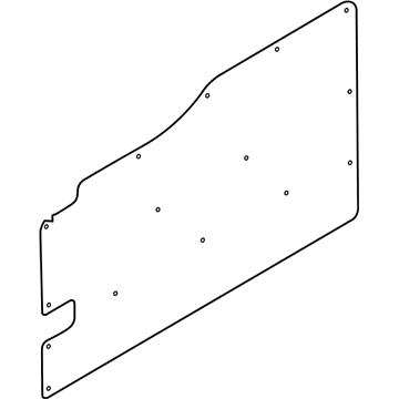 Ford CK4Z-6127411-B Lower Trim Panel