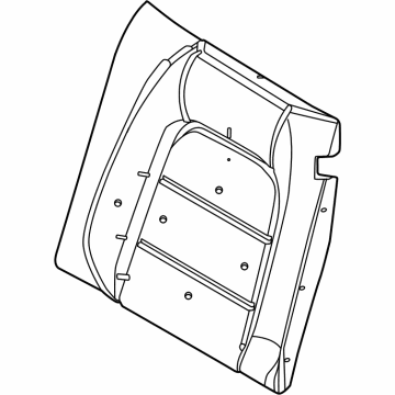 Ford FR3Z-6366801-A Seat Back Pad